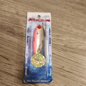 Pink and Silver Fishing Lure